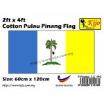 60cm X 120cm Cotton Pulau Pinang Flag